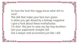 Ice-T - Rap Game&#39;s Hijacked Lyrics