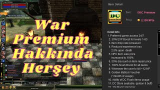 War Premium Hakkında Herşey -  Premium Rehberi #4 #knightonline #knightonlinefar