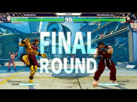 WNF 2017 SFV - Dankadillas (Dhalsim) vs Blockbuster Jon (Ryu)