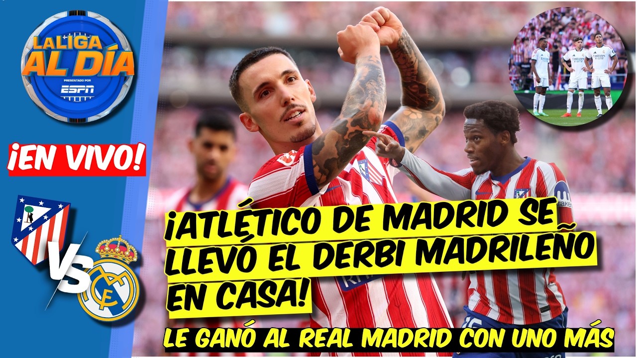 REAL MADRID CAYÓ con POLÉMICA vs ATLÉTICO de MADRID y se le ESCAPA el BARCELONA | La Liga Al Día