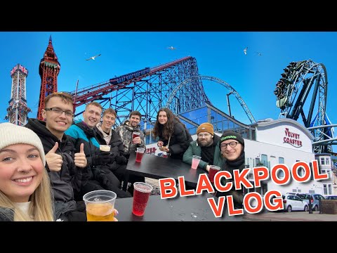 CHAOS at Blackpool Pleasure Beach | VLOG
