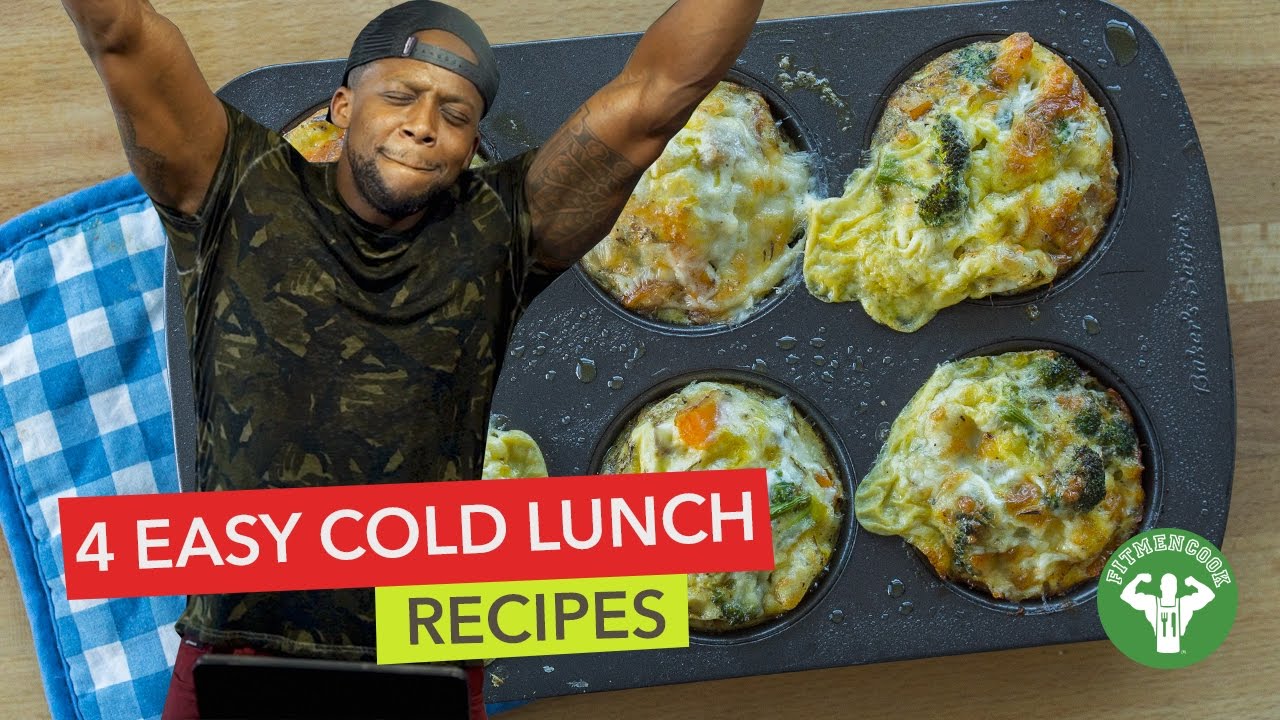 4 Easy Cold Lunch Recipes / 4 Almuerzos Que No Tienen Que Calentar