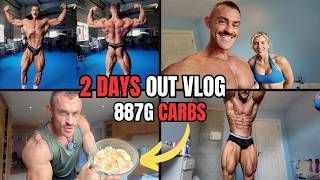 FULL DAY OF CARB LOADING - 2 DAYS OUT MUSCLECONTEST IRELAND