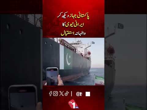 ایرانی بحریہ کی پاکستانی طیارے کا شاندار استقبال، دوطرفہ تعلقات میں مضبوطی