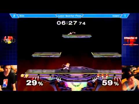OSmash#3 - Singles LQ - Sixx (P1) vs. reaper (P4)