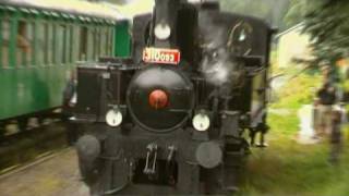 preview picture of video 'Parní vlak (Kafemlejnek 310) Volary - Pašerácká jízda / Iron Curtain Steam Train Trip'