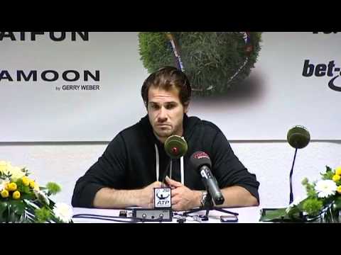 Gerry Weber Open 2012 - Halbfinale - Pressekonferenz - Tommy Haas