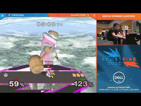 Lunar Dusk vs Damian Tyson — Singles Winners Quarters — Frostfire 2020