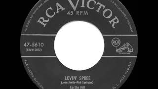 1954 HITS ARCHIVE: Lovin' Spree - Eartha Kitt