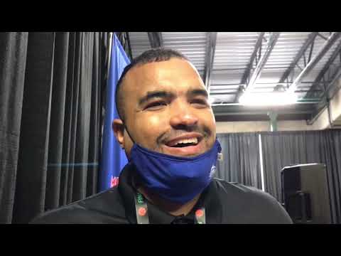 Detroit Douglass basketball coach Pierre Brooks Sr. talks relationship with son Pierre Brooks II ...