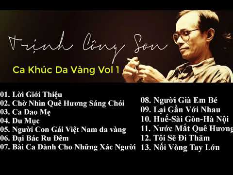 Nhạc Trịnh Công Sơn - Album Da Vàng Vol 1