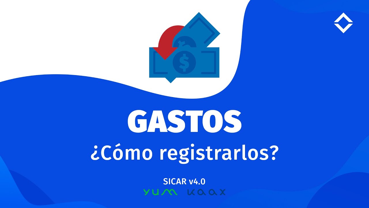 44.- ¿Cómo Registrar GASTOS?