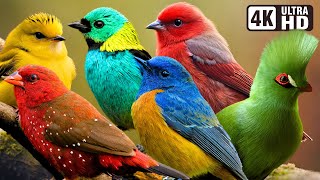 Relaxing Bird Sounds | Beautiful Nature | Most Amazing Birds of the World | Stress Relief | No Music