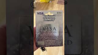 How to Redeem a VISA Gift Card for Cash - BEST WAY! #short | FINANCIAL INDEPENDENCE RETIRE EARLY