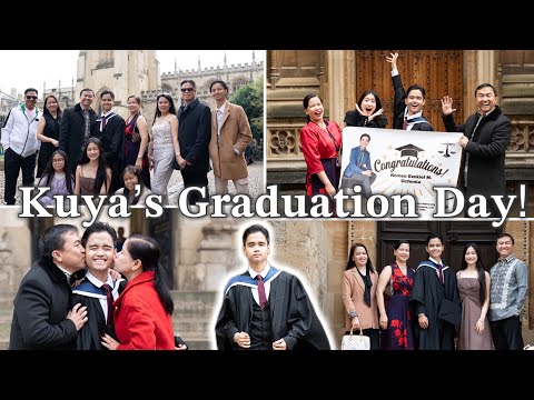 Kuya’s GRADUATION DAY!! | Oxford Brookes University