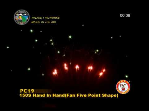 PC19 - 0.8 INCH CAKE - WIZARD FIREWORKS