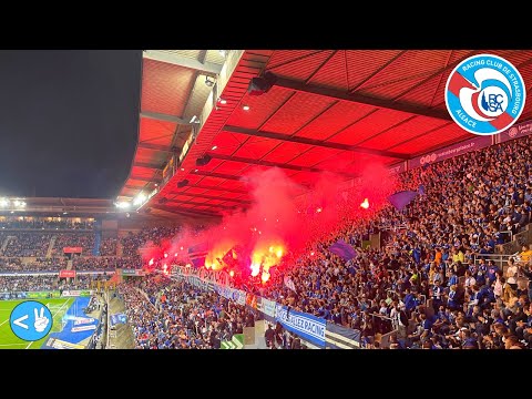 Ambiance de fou pour Strasbourg - Metz en Ligue 1!