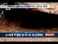 A tunnel in South Delhi which was being use by thieves to hide looted cash