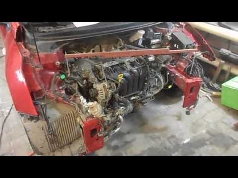 Кузовной ремонт. Киа Сид. как можно вытянуть лонжерон без стапеля.