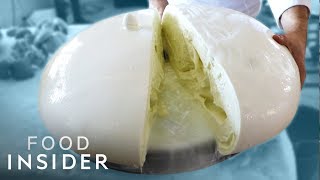 How Italy’s Biggest Mozzarella Balls Are Made