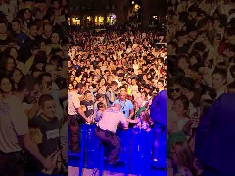 Brian Cross en la Plaza Mayor de Salamanca FACYL 2023