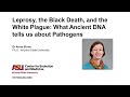Dr Anne Stone Leprosy The Black Death The White Plague What Ancient DNA Tells Us About Pathogens