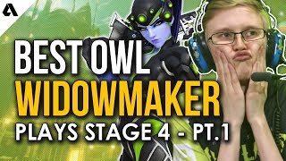 Best Overwatch League Widowmaker Plays | OWL Stage 4 Pt.1 - ft. Linkzr, Sayaplayer, Carpe & more!