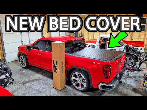 New Rough Country Roll Up Low Profile Bed Cover Installed (2019-Up Sierra and Silverado)
