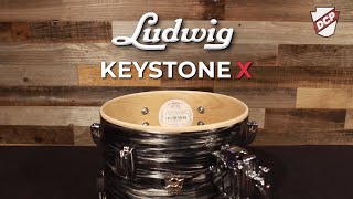 Video thumbnail for Ludwig Keystone X 6pc Drum Set Vintage Black Oyster by Drum Center of Portsmouth