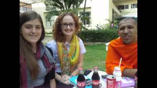 ICC T20 Bangladesh Flash Mob Bangladeshi Buddhist students from Thailand