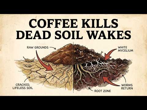 Why Coffee Grounds Fail in Gardens… Unless You Use This Method