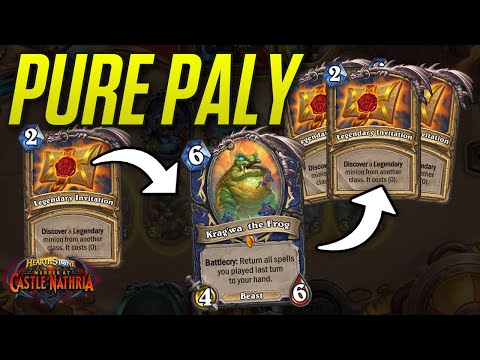 Pure Paladin is Surprisingly Good! | Savjz Hearthstone