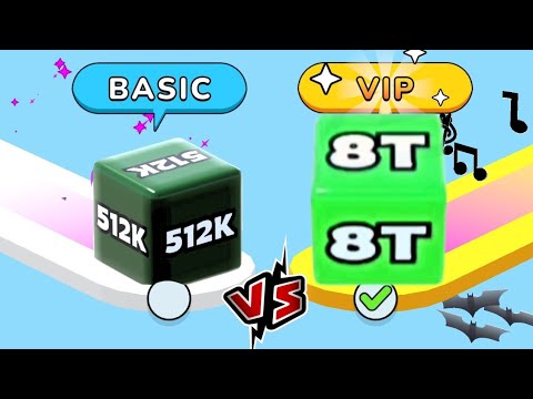 Start Jelly with ( 512K vs 8T ) : Jelly Run 2048 gameplay #devagamezone