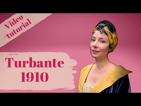 Sew, wear and decorate a silk turban!