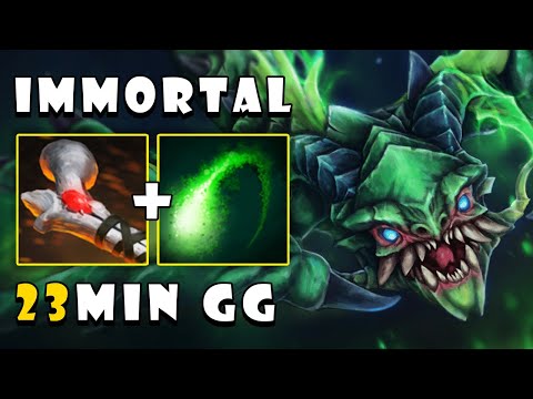 Crazy EBOLA Carry Viper Destroyed Mid Storm in 23MIN GG | Guides Gameplay - Dota 2 7.27