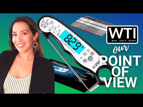 Kizen Instant Meat Thermometer - WTI product video review