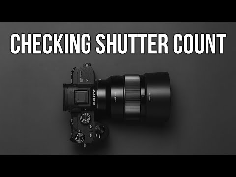 Checking Sony a7iii Shutter Count (Easy)