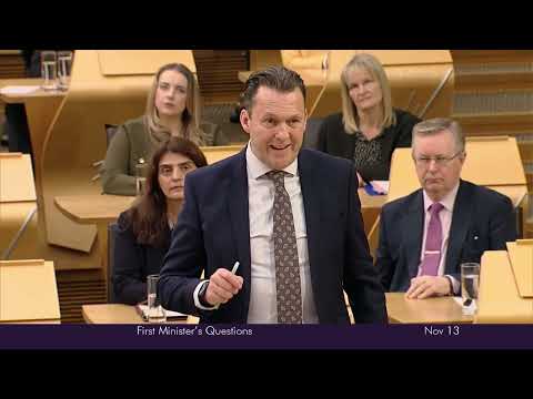 First Minister's Questions - 13 November 2025