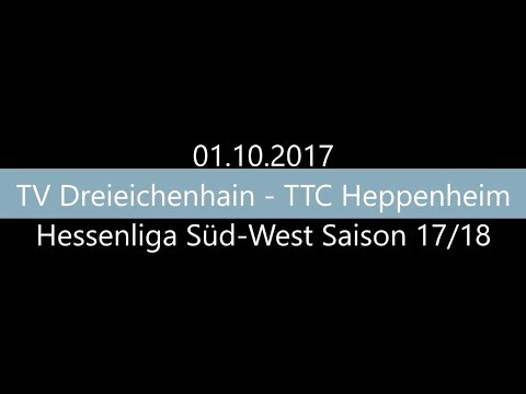 TV Dreieichenhain - TTC Heppenheim (HL SW)