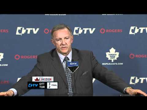 Ron Wilson Post Game Press Conference - 01/17/2012