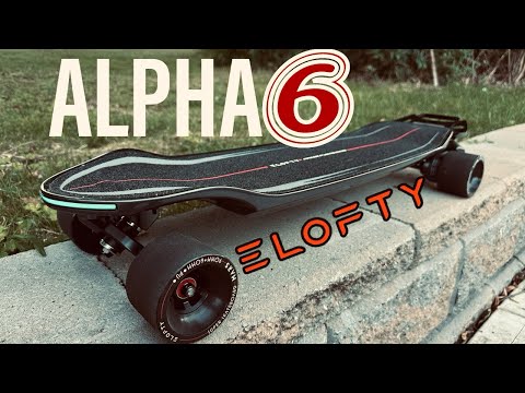 ELOFTY ALPHA 6 belt drive electric skateboard review