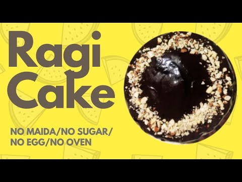 Eggless Healthy Ragi Cake- How to make healthy Ragi cake with Jaggery | Apoorva Randhir
