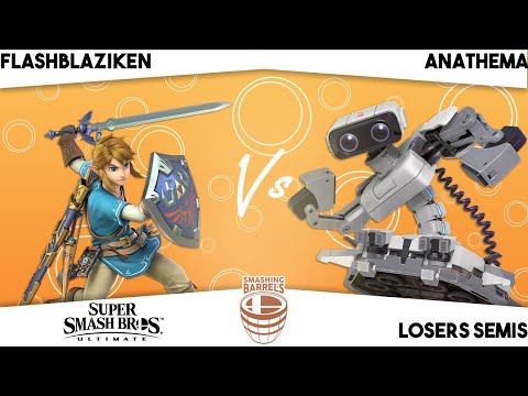 SB6 Singles — FlashBlaziken (Link) vs Anathema (ROB) —  Losers Semis — Smash Ultimate