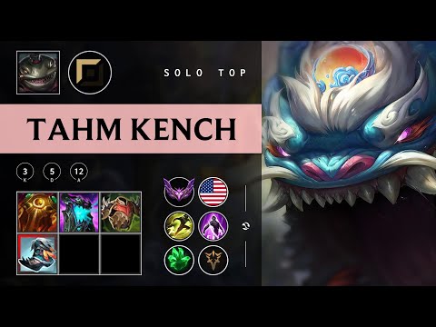 Tahm Kench Top vs Camille - NA Master Patch 25.24