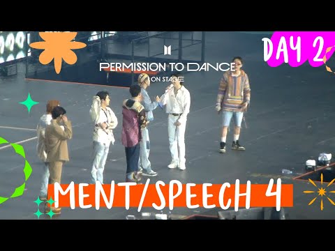 211128 Ment/Speech 4 - BTS PTD in LA (Day 2)