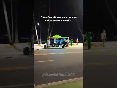 TURISMO EM MACEIÓ ALAGOAS NA ORLA DE PONTA VERDE