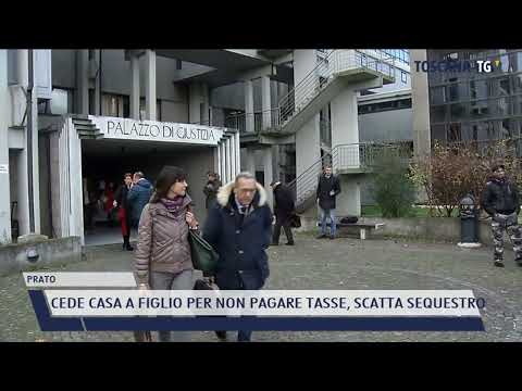 2022-02-28 PRATO - CEDE CASA A FIGLIO PER NON PAGARE TASSE, SCATTA SEQUESTRO