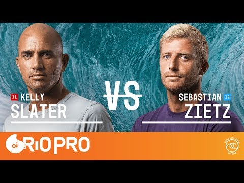 Kelly Slater vs. Sebastian Zietz - Round of 32, Heat 2 - Oi Rio Pro 2019