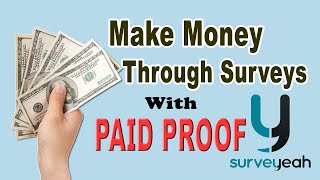 How to Earn money by online Surveys | Make money through Surveyeah