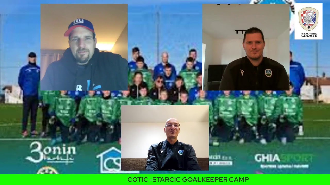 Cotić & Starčić Goalkeeper kamp@ Čakule